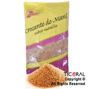 CROCANTE DE MANI SABOR VAINILLA SIN CARAMELIZAR 1KG x 1 ARGENFRUT